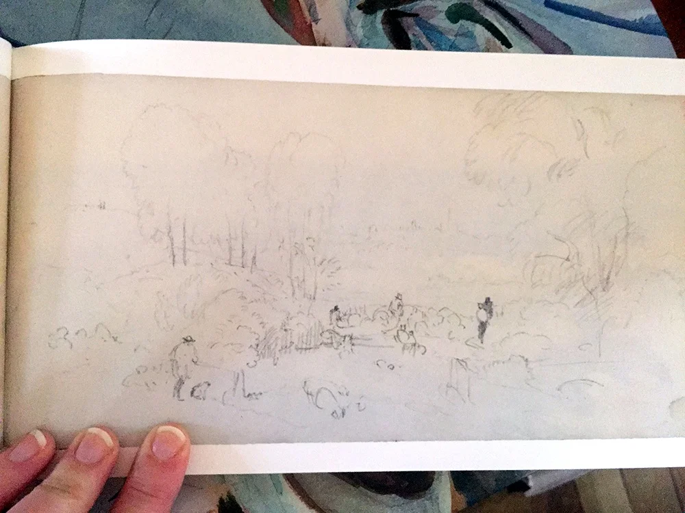 The “Skies” Sketchbook by J.M.W. Turner — Elizabeth Floyd